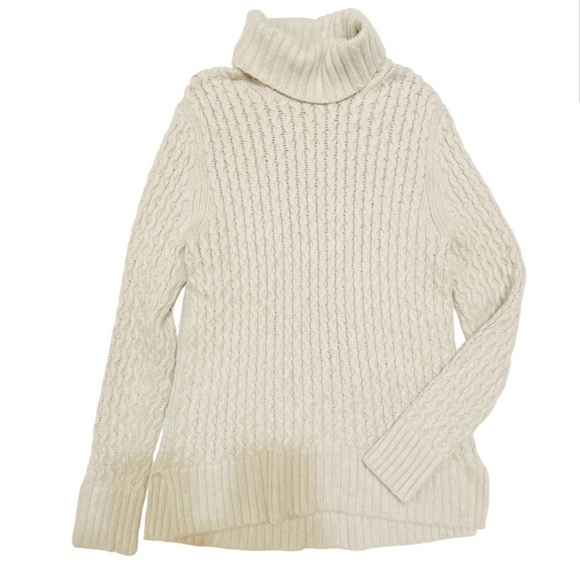J Crew Merino Wool Cable Sweater - Picture 1 of 4